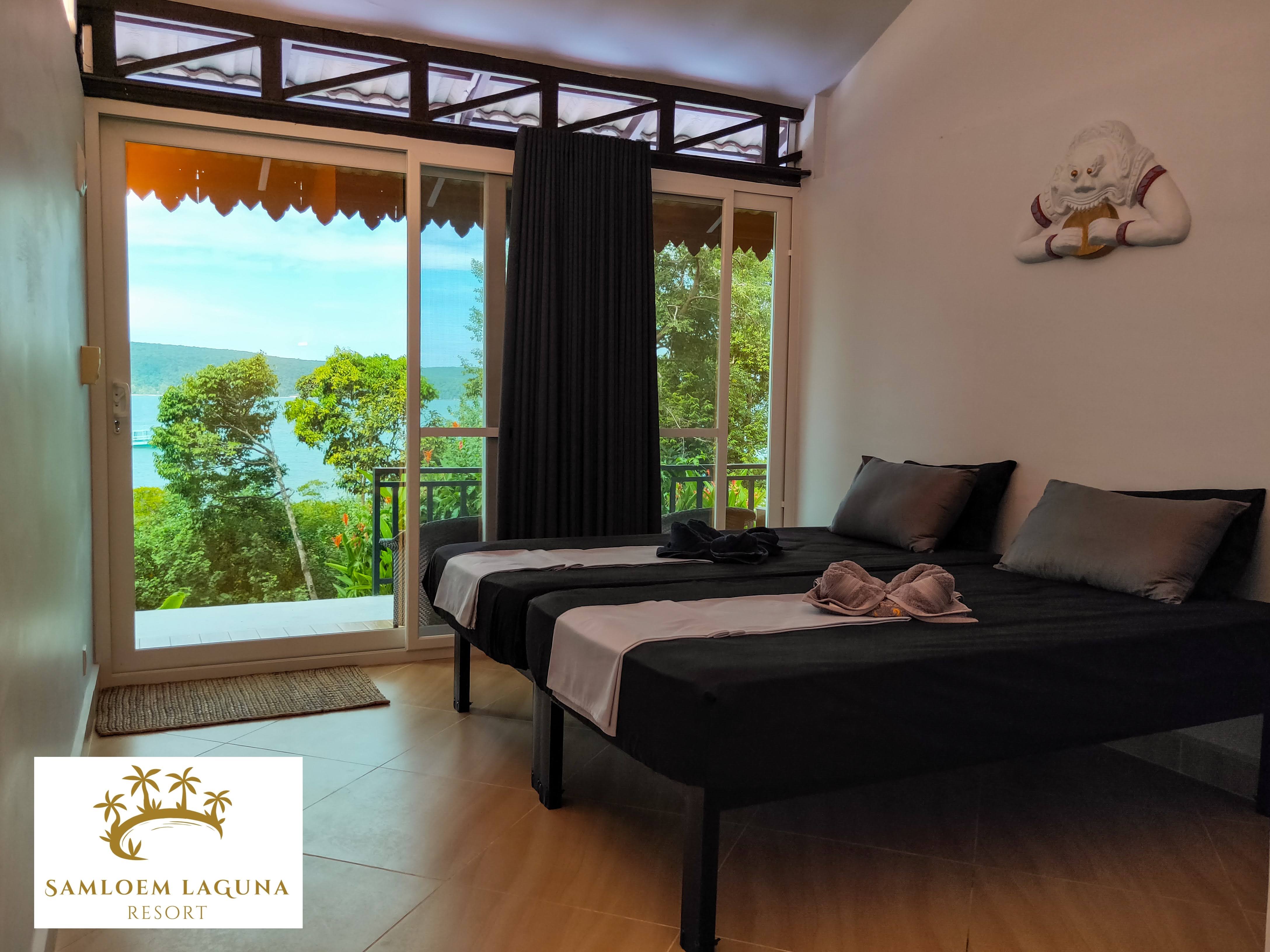 Panoramic studio with ocean view at Samloem Laguna Resort